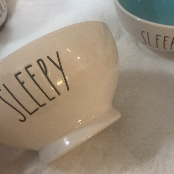 Rae Dunn Sleepy Cereal Bowls - Picture 3 of 6
